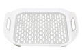 Orsina Romm Sink Mat – Durable Plastic Kitchen Sink Protector, White/Grey
