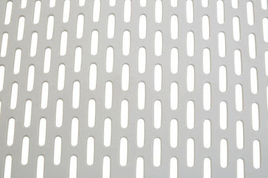 Orsina Romm Sink Mat – Durable Plastic Kitchen Sink Protector, White/Grey