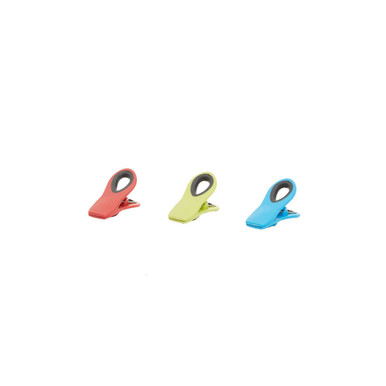 Orsina Tyri Magnetic Kitchen Clips – Set of 3 Assorted Bag Sealers