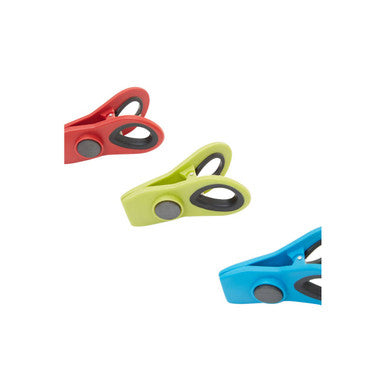Orsina Tyri Magnetic Kitchen Clips – Set of 3 Assorted Bag Sealers