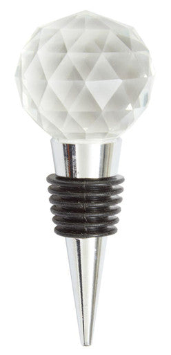Orsina Patrin Black Diamond Wine Bottle Stopper – Sleek Barware Sealer