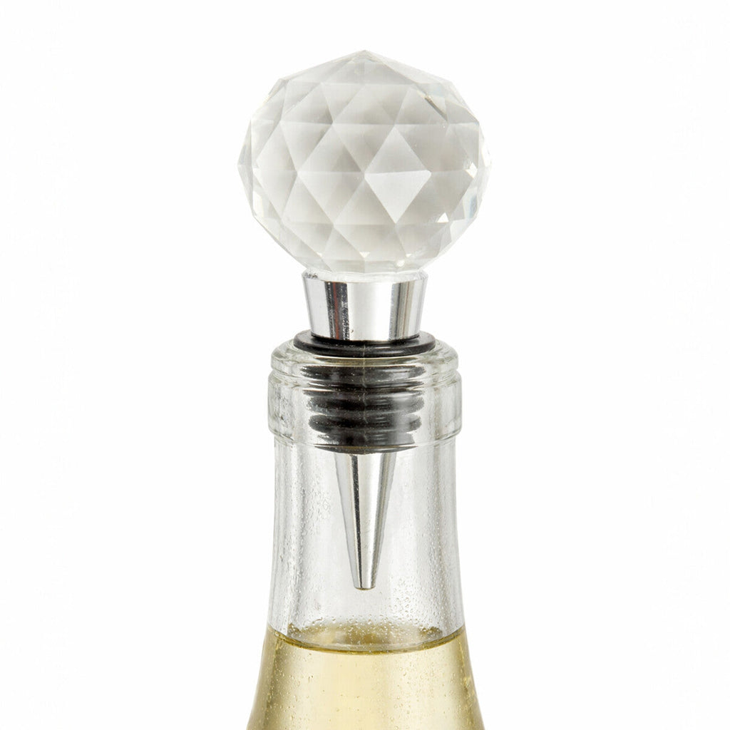 Orsina Patrin Black Diamond Wine Bottle Stopper – Sleek Barware Sealer