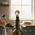 Orsina Patrin Black Diamond Wine Bottle Stopper – Sleek Barware Sealer