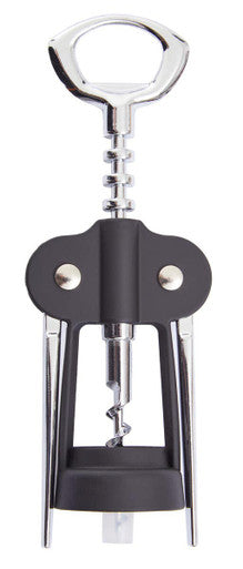 Orsina Patrin Wing Corkscrew | Black Steel Wine & Bottle Opener