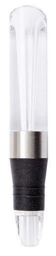 Orsina Wine Aerator Pourer – Black and Silver Drip-Free Bar Accessory