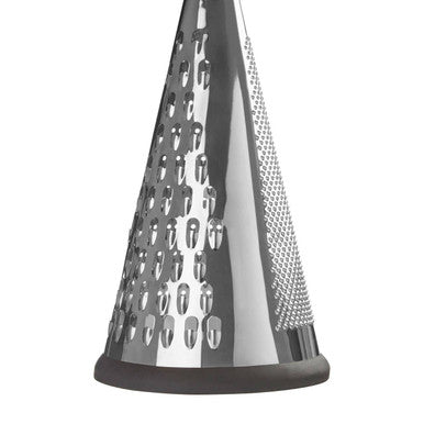 Orsina Round Cheese Grater with Acacia Wood Handle – Modern Retro Style