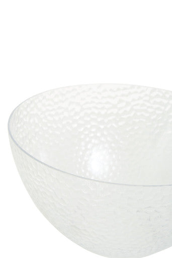 Orsina Romm 5-Piece Clear Plastic Mixing Bowls with Non-Slip Bases