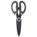 Orsina Stainless Steel Kitchen Scissors with Sheath – Black and Grey