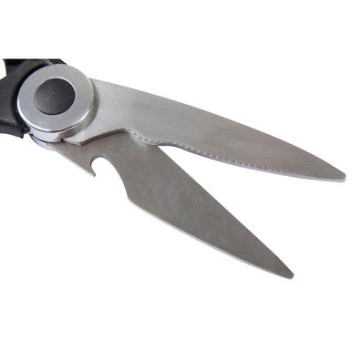 Orsina Stainless Steel Kitchen Scissors with Sheath – Black and Grey