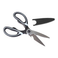 Orsina Stainless Steel Kitchen Scissors with Sheath – Black & Blue