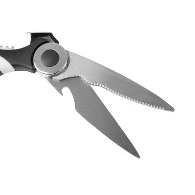 Orsina Stainless Steel Kitchen Scissors with Sheath – Black & Blue