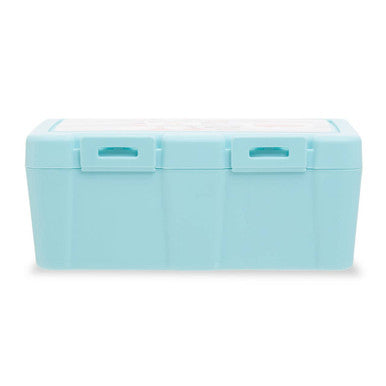Orsina Mint Green 2-Section Lunch Box with Integrated Spork