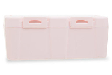 Orsina Pink 2-Section Lunch Box – Durable Meal Prep Bento Container