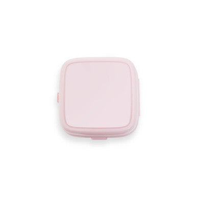 Orsina 4-Section Lunch Box with Spork – Pink Bento Food Container