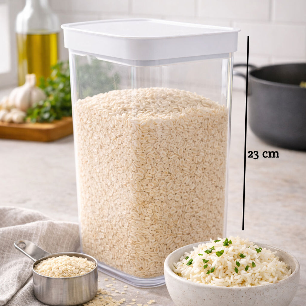 Orsina Airtight Food Storage Container – 1500ml Clear Stackable Bin