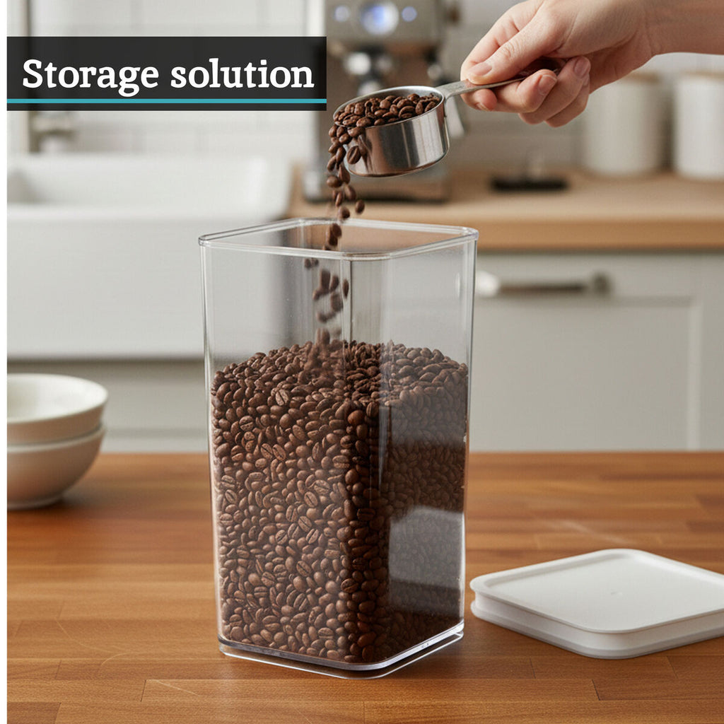 Orsina Airtight Food Storage Container – 1500ml Clear Stackable Bin