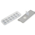 Orsina Arctic Grey Ice Cube Tray with Lid – Slim Covered Freezer Tray