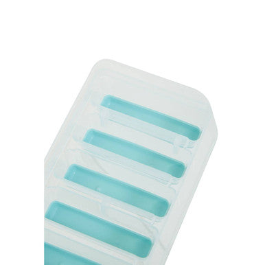 Orsina Arctic Green Ice Cube Tray with Lid – Covered Rectangular Mold