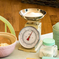 Orsina Olivier Retro Kitchen Scale – 5kg Analogue Dial in Cream