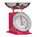 Orsina Retro Kitchen Scale – 5kg Analogue Food Scale in Hot Pink