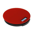 Orsina Zing Red Glass Kitchen Scale – Compact 2kg Food Scale for Baking