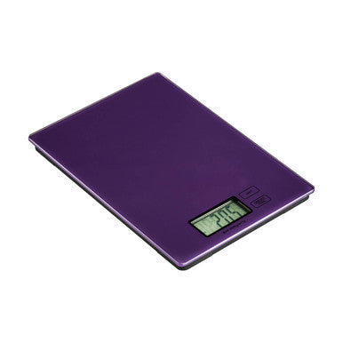 Orsina Zing Purple Glass Kitchen Scale – Slim Digital Food Scale