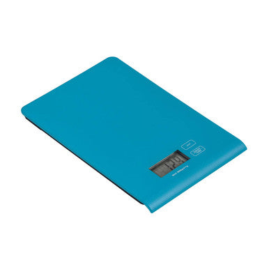 Orsina Blue Tempered Glass Kitchen Scale – Slim Digital Food Scale