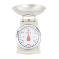 Orsina Olivier Retro Kitchen Scale – 3kg Cream & Stainless Steel