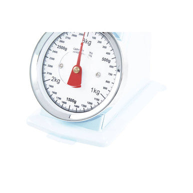 Orsina Olivier Retro Kitchen Scale – 3kg Analogue Pastel Blue