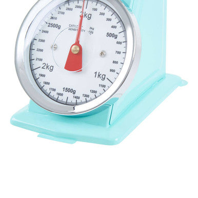 Orsina Olivier Retro Kitchen Scale – 3kg Pastel Green Analogue Scale