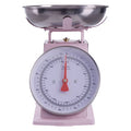 Orsina Olivier Retro Kitchen Scale – 5kg Analogue Weighing Scale, Pink