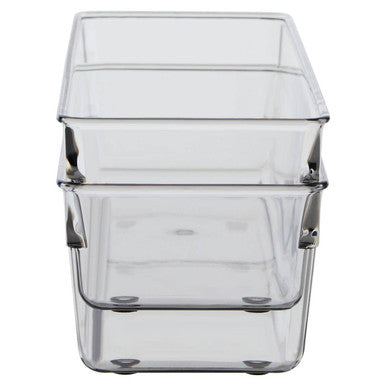 Orsina Romm Slim Kitchen Organisers – Set of 2 Space Saving Bins