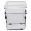 Orsina Clear Kitchen Organisers – Set of 2 Large Plastic Drawer Trays
