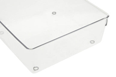 Orsina Clear Square Pantry and Fridge Organisers - Set of 2