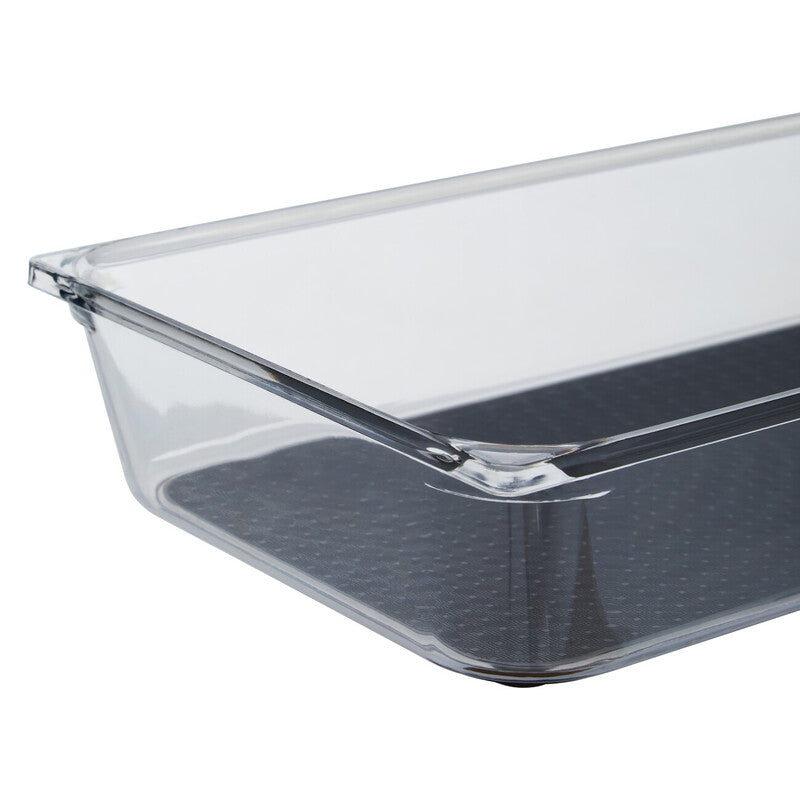 Orsina Large Kitchen Drawer Organisers with Non-Slip Rubber Base – Set of 2