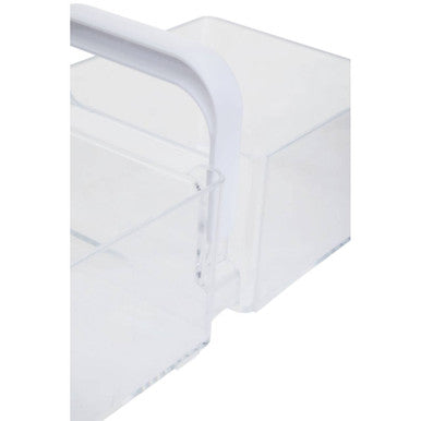Orsina Clear Plastic Kitchen Organiser with Handle | Pantry Storage Bin