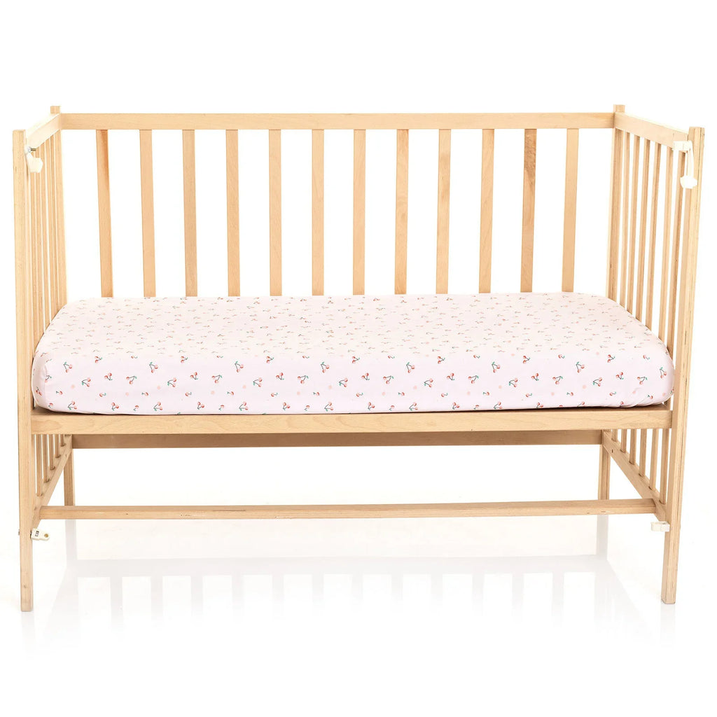 Little Dreams Girl Baby Crib Sheet - Pink