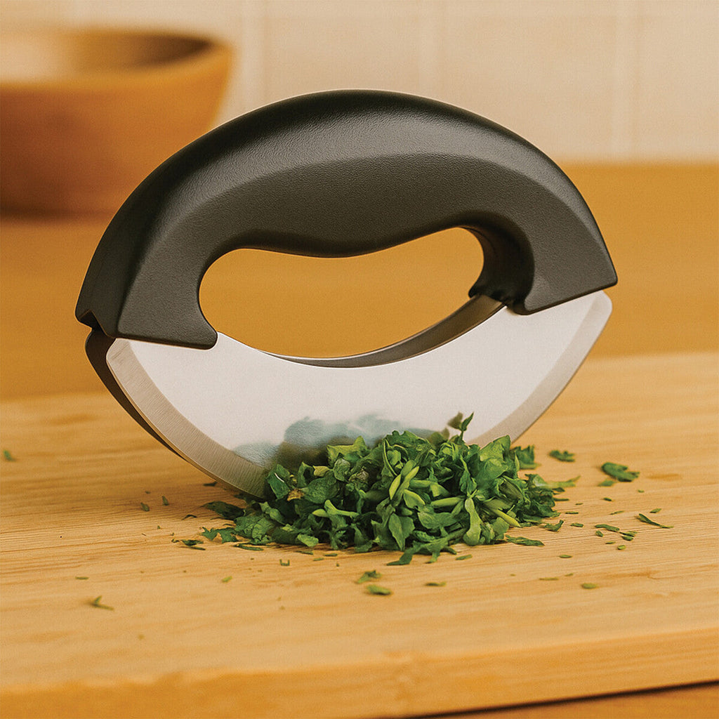 Orsina Mezzaluna Herb Chopper | Double Stainless Steel Blades