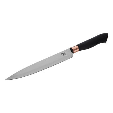 Orsina 11 Piece Stainless Steel Knife Set with Black Storage Block