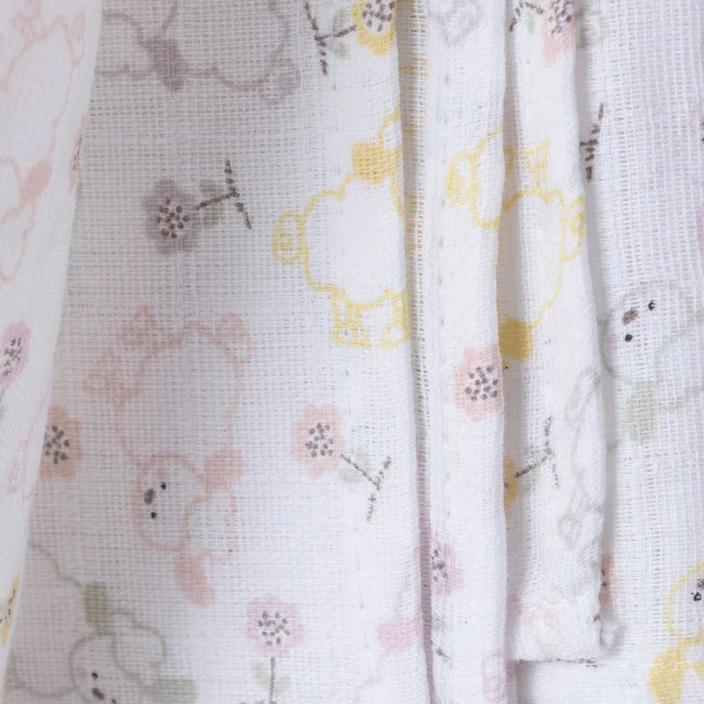 Little Dreams Muslin Blanket Girls - Printed