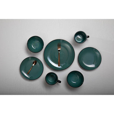 Orsina Avie Lustra 16-Piece Rose Gold Stainless Steel Cutlery Set