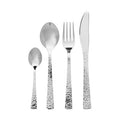 Orsina Martello 24-Piece Stainless Steel Cutlery Set | Silver Finish