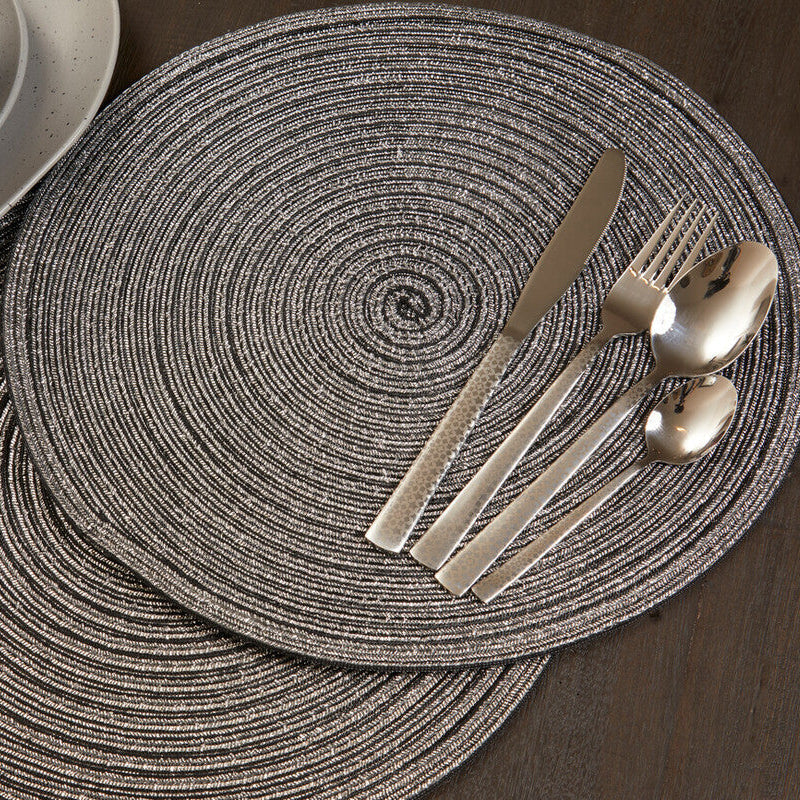 Orsina Avie Casablanca 24-Piece Cutlery Set | Stainless Steel Silver