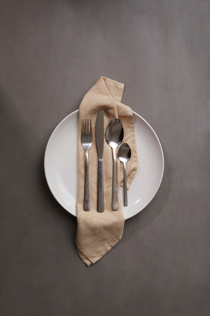 Orsina Avie Casablanca 24-Piece Cutlery Set | Stainless Steel Silver