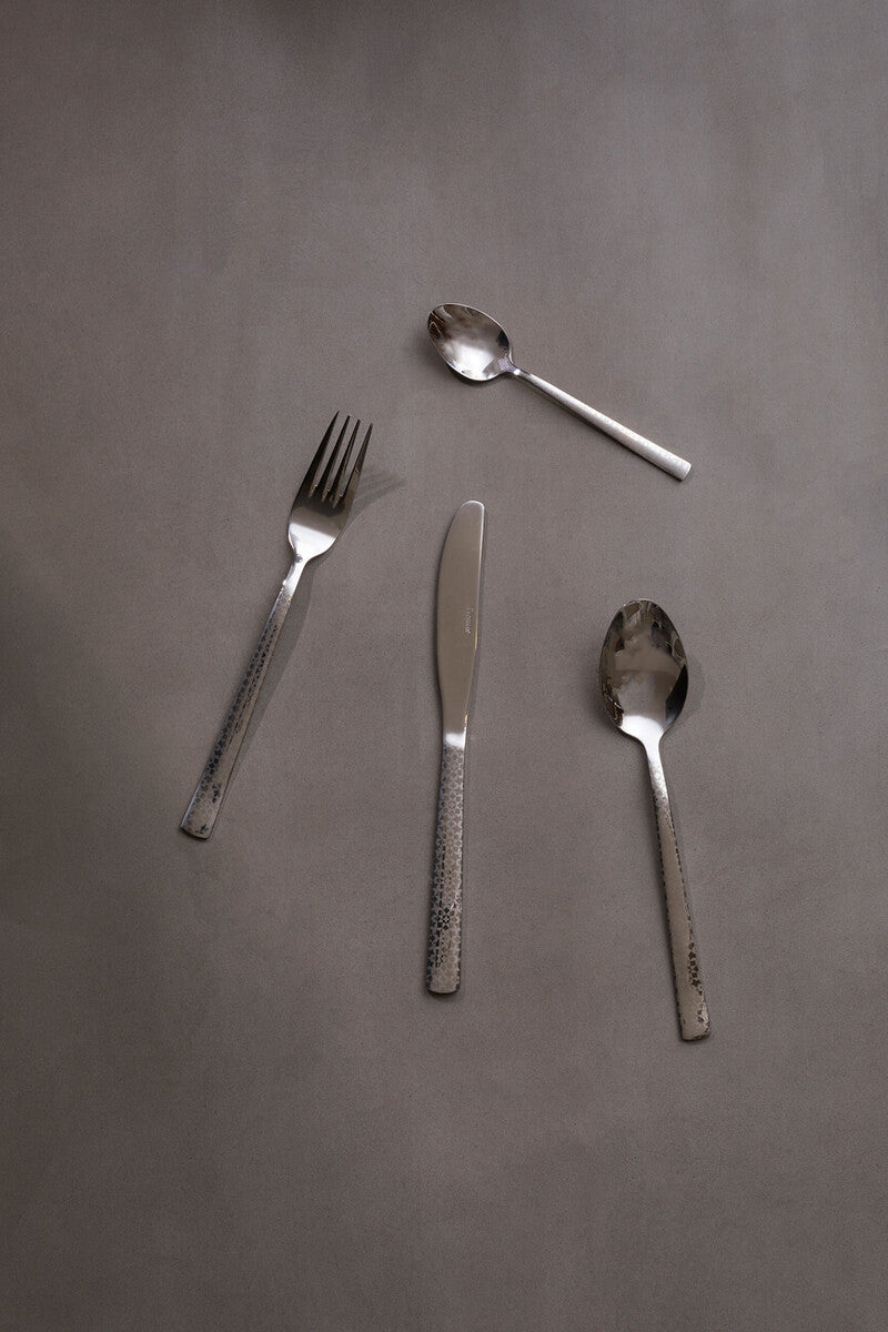 Orsina Avie Casablanca 24-Piece Cutlery Set | Stainless Steel Silver