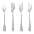 Orsina Classic Silver Stainless Steel Forks – Set of 4 Dining Utensils