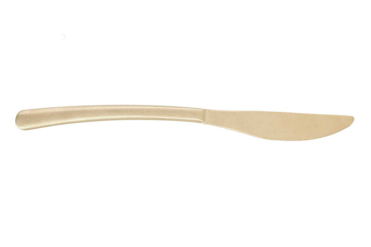 Orsina Avie 16-Piece Antique Gold Cutlery Set | Stainless Steel Flatware