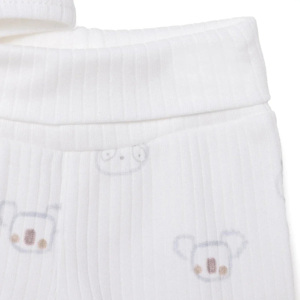 Tiffany 100% Cotton Tiny Baby Set - Ecru