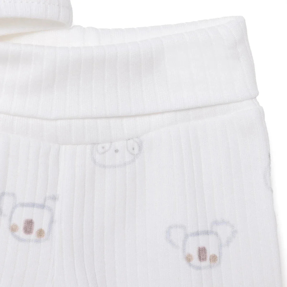 Tiffany 100% Cotton Tiny Baby Set - Ecru