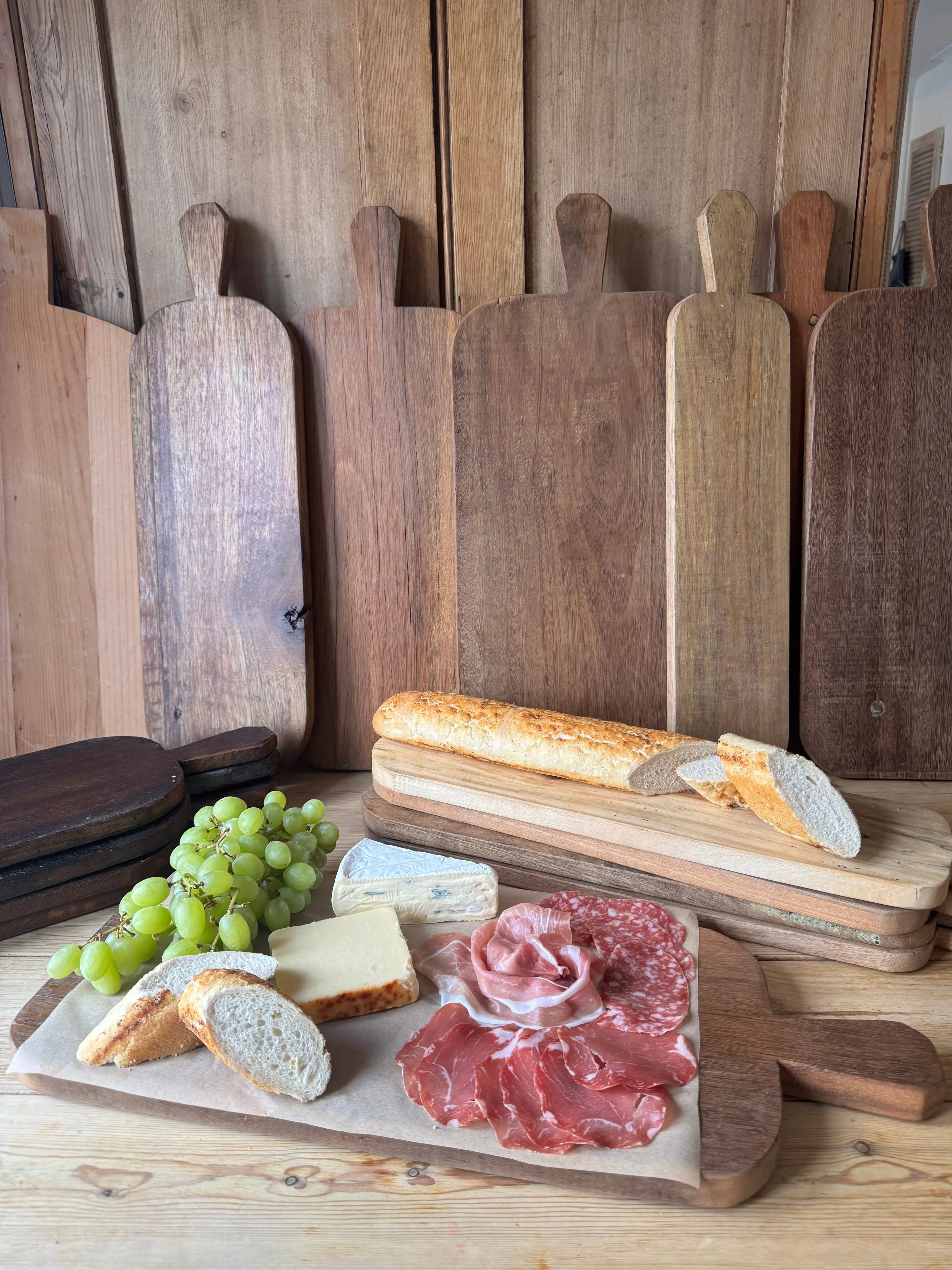 Rustic Warehouse Norfolk Reclaimed Wood Charcuterie Serving Board